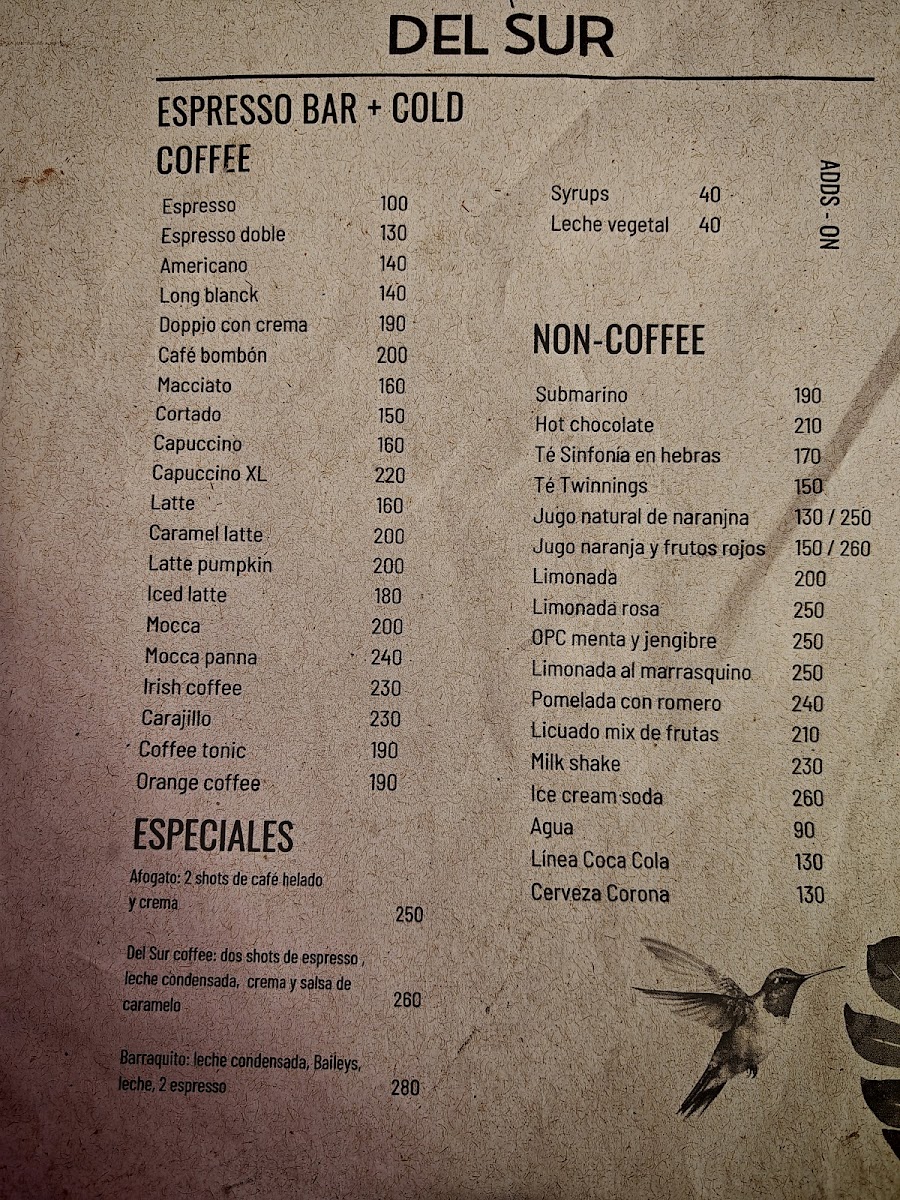 Menu Del Sur Bakery-2