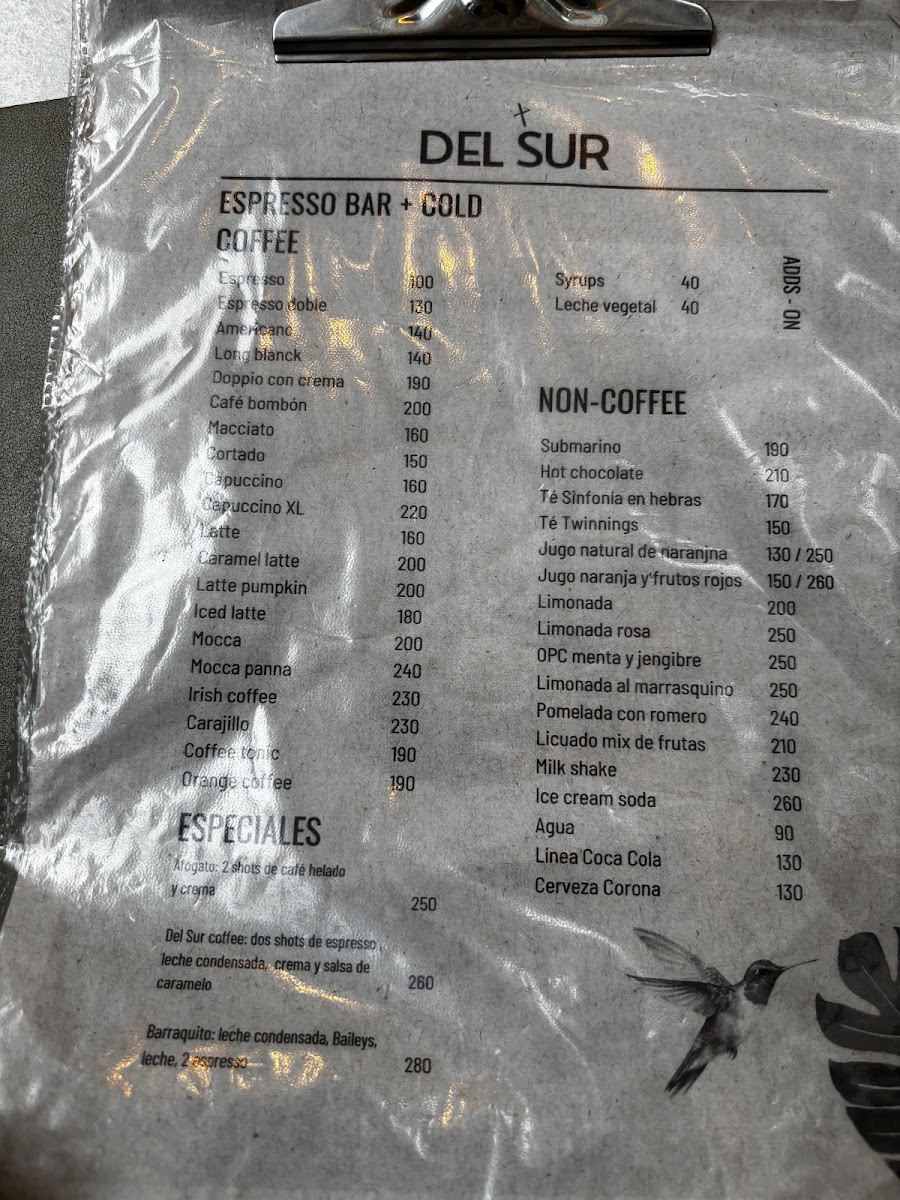 Menu Del Sur Bakery-9